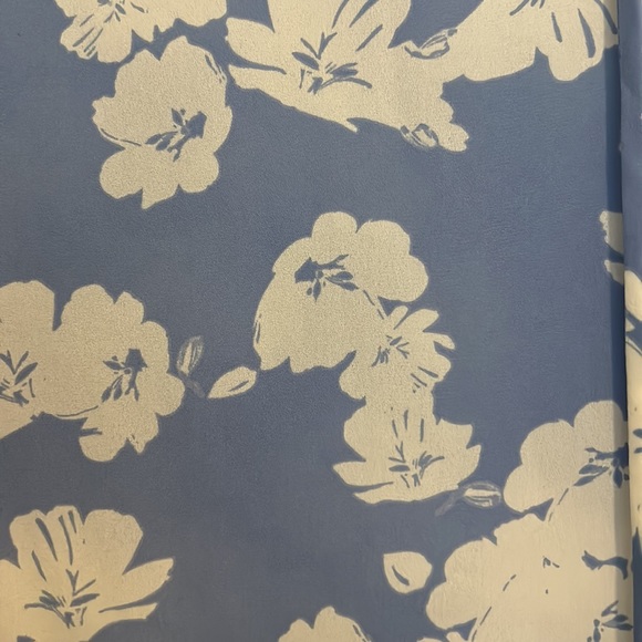 Lush Blue Floral Tank Top - Picture 3 of 3